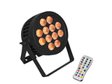 EUROLITE Set LED IP PAR 12x9W SCL Spot + 2x Diffuser Cover (15x60° and 40°)