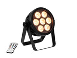 EUROLITE Set 4x LED 7C-7 Silent Slim Spot + USB QuickDMX + Case