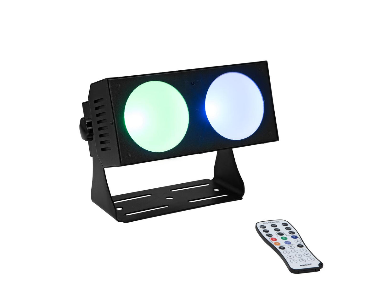 EUROLITE Set 2x LED CBB-2 COB RGB Bar + Case