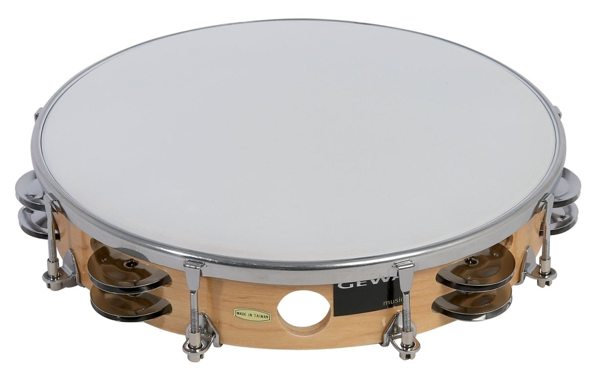 GEWA Traditional tambourine with shells - 10"