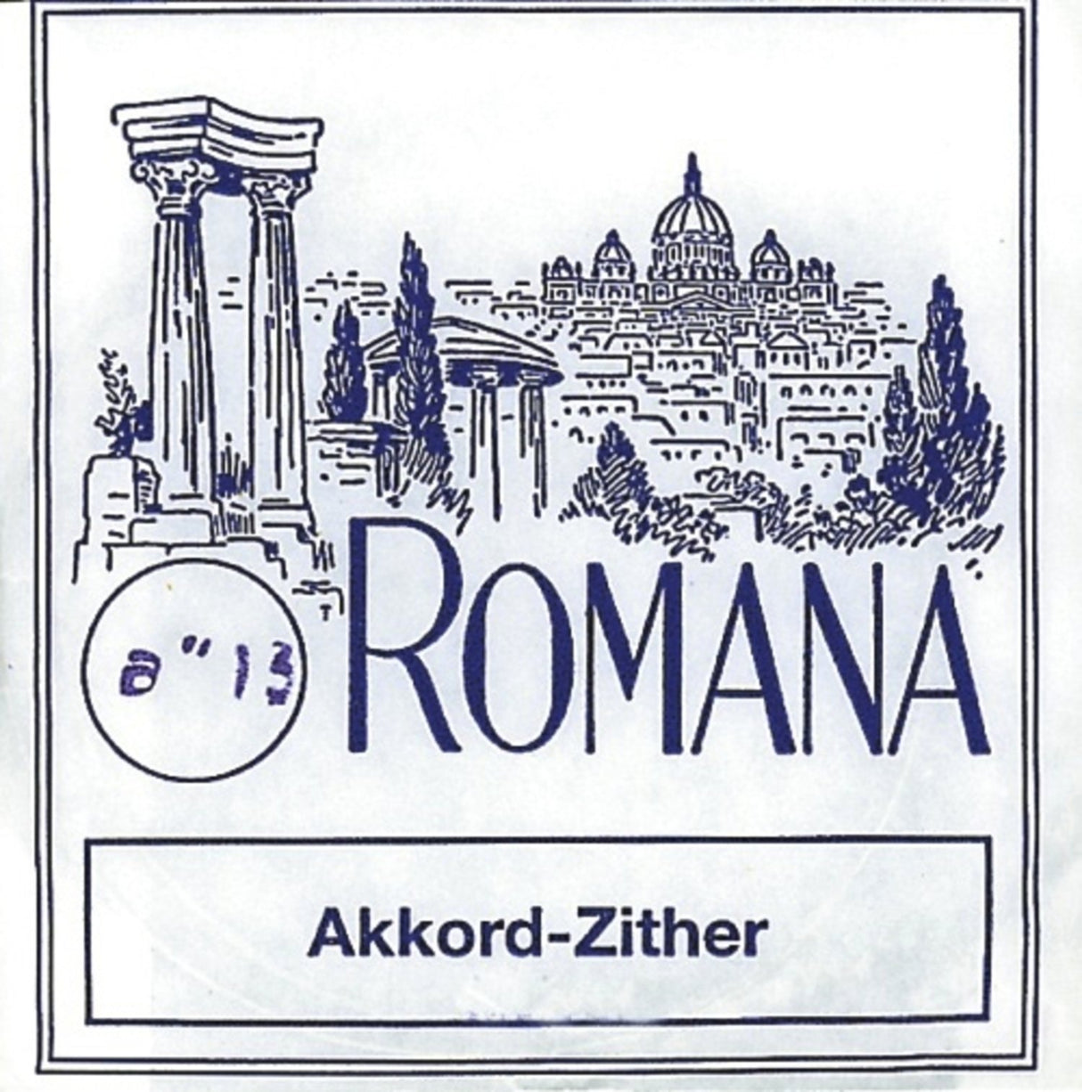 Romana Accord zither strings - E bass