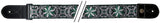 GEWA F&S Folk Jacquard straps for Guitars - Green-White