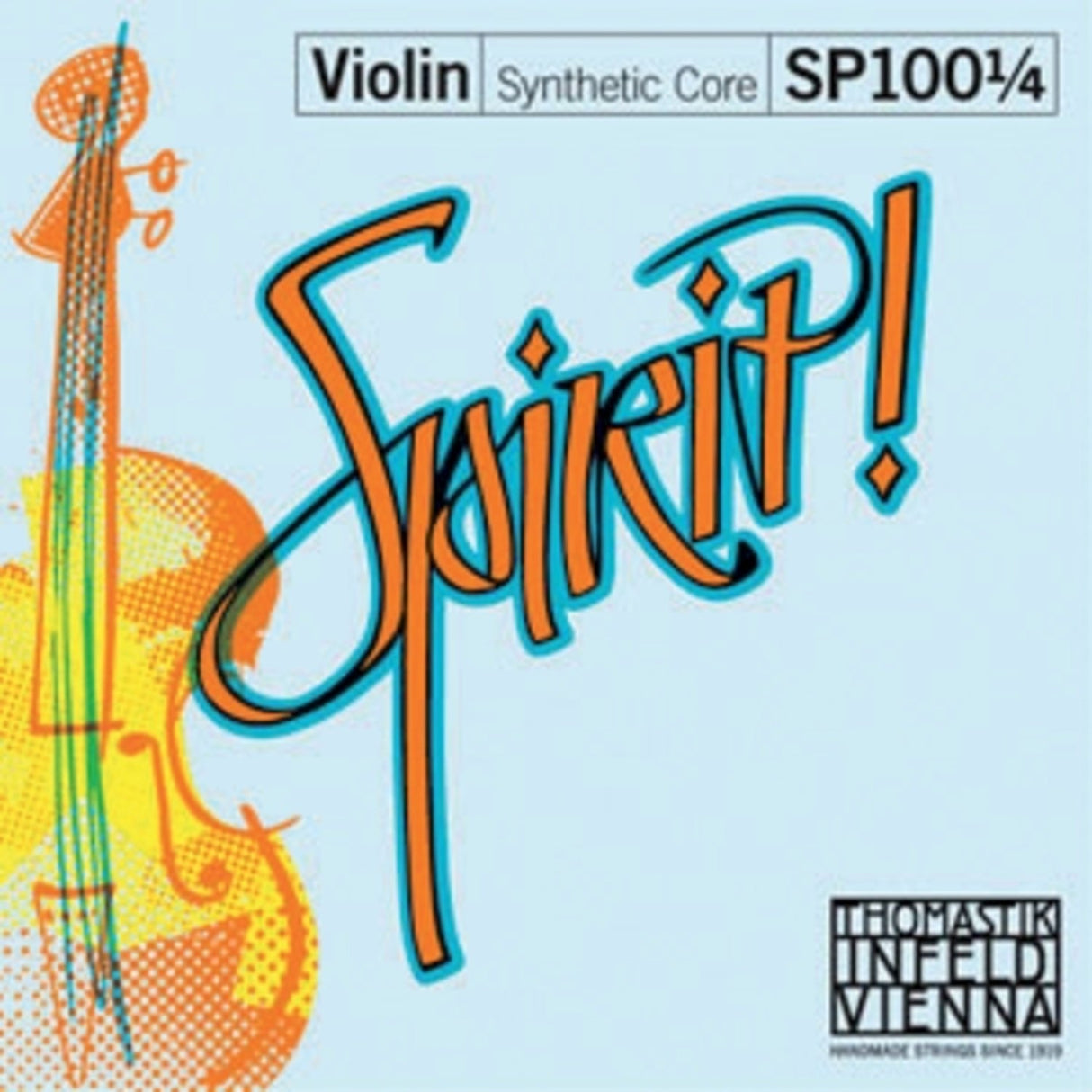 Thomastik-Infeld Violins strings Spirit Fractonal – for small sizes - Set 1/4 (SP1001/4)