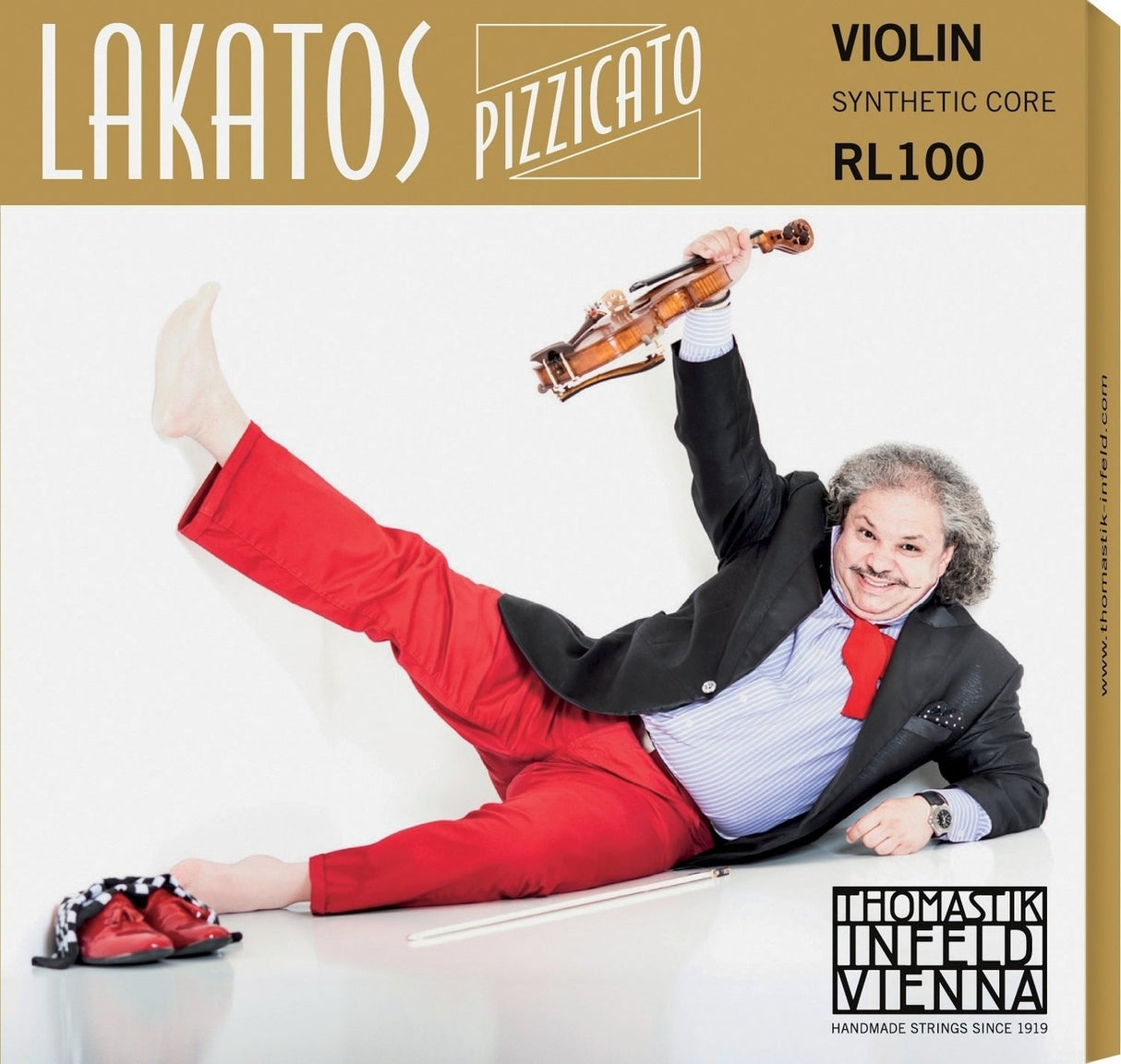 Thomastik-Infeld Violins strings Lakatos Pizzicato - D (RL03)