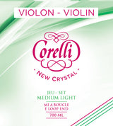 Corelli Violins strings New Crystal - Forte (703F)