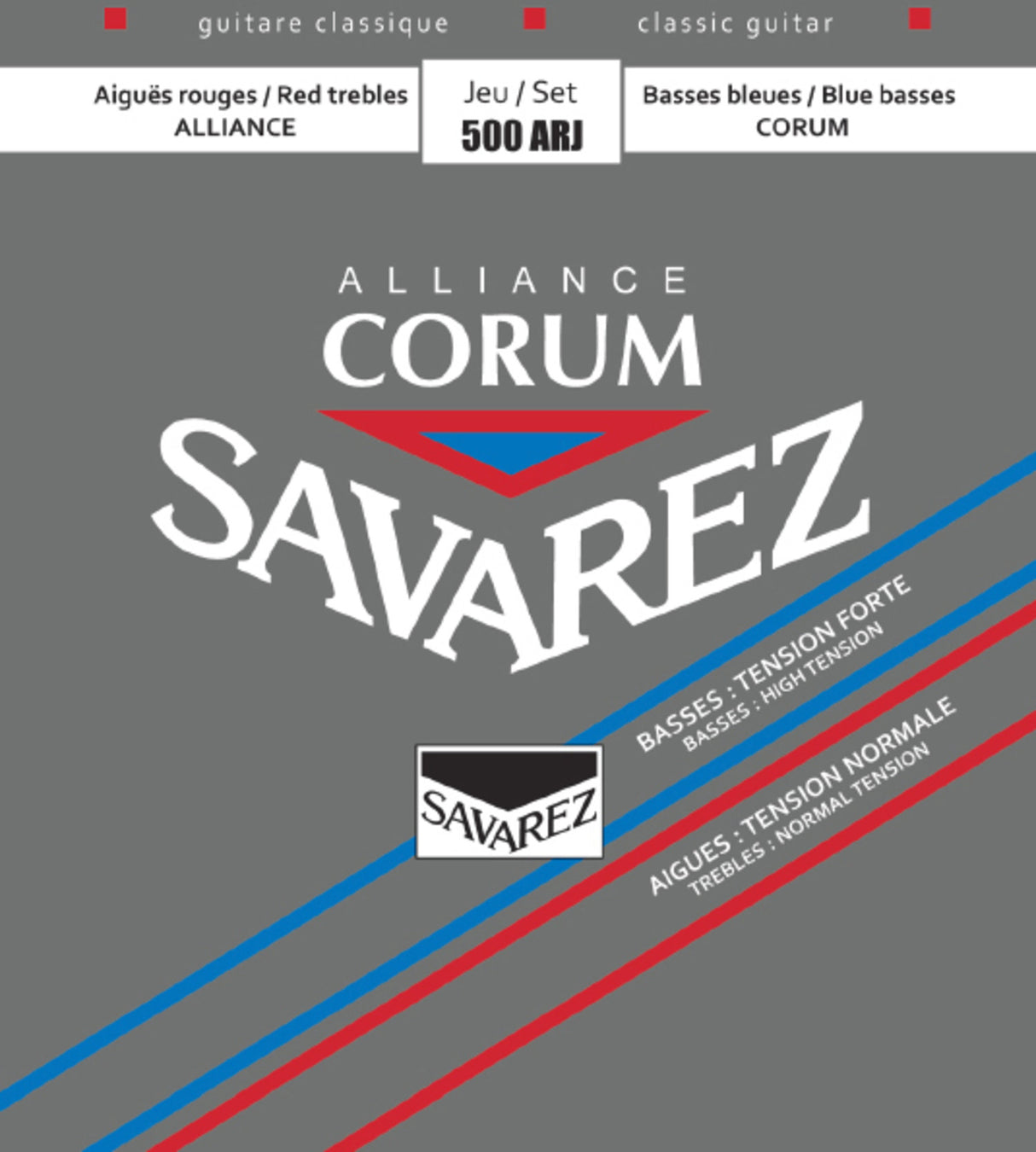 Savarez strings for classical guitars Alliance Corum - Set (500ARJ)