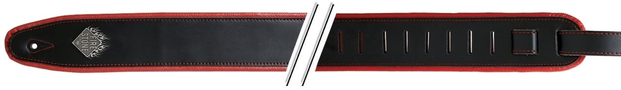 GEWA Guitars straps F&S Comfort - Black/Red