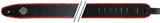 GEWA Guitars straps F&S Comfort - Black/Red