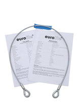 EUROLITE Safety Bond AG-5 3x600mm up to 5kg sil