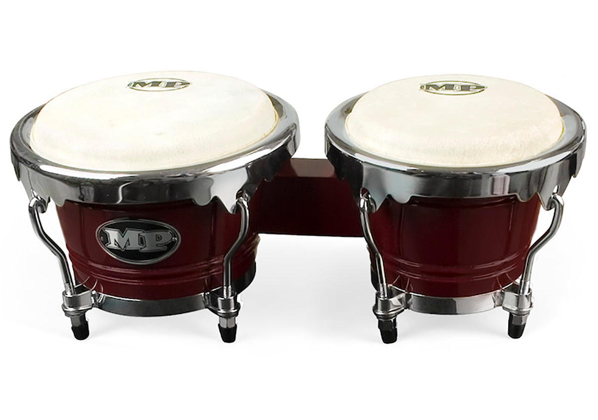 Mano MP1767-WRD Bongo drums, wine red 