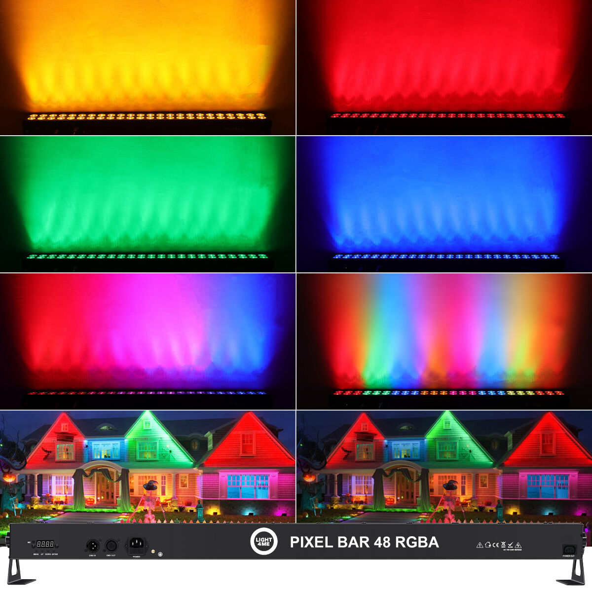 LIGHT4ME PIXEL BAR 48 RGBA LED Bars