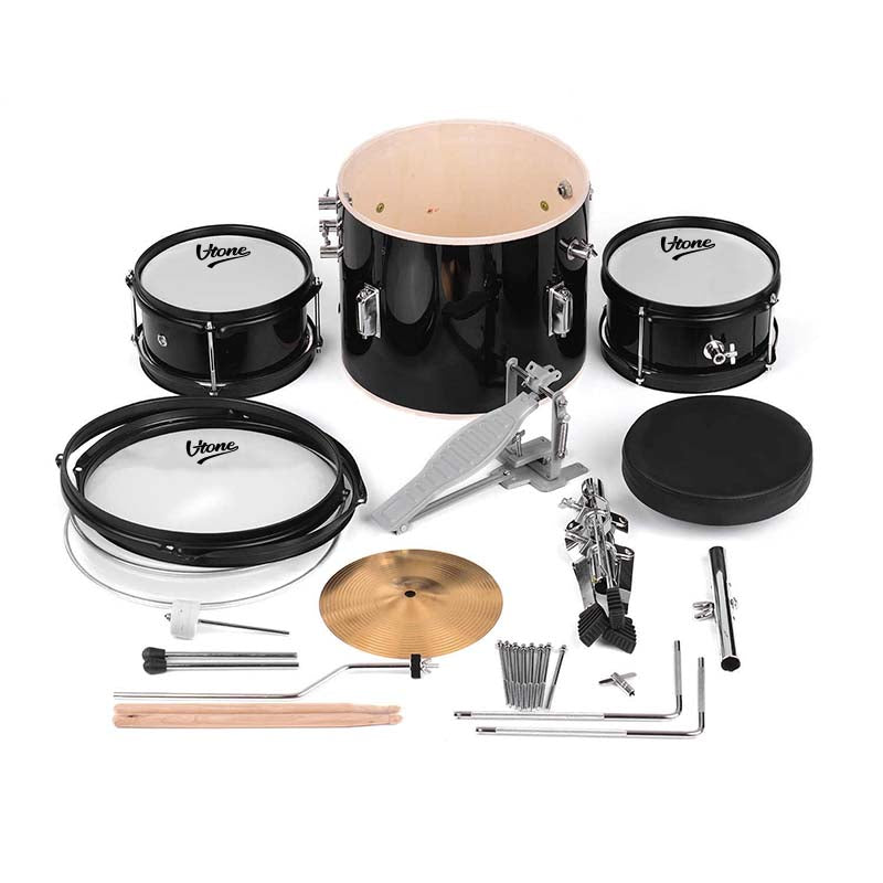 V-TONE VD Junior BK Children's Drum Set – Acoustic Drum Set for Kids