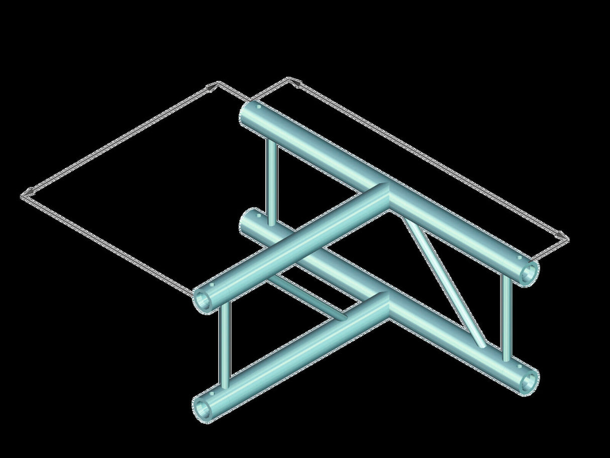 ALUTRUSS BILOCK BQ2-PAT36V 3-way T-Piece 90°