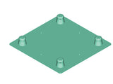 Alutruss DECOLOCK DQ4-WPM wall mounting plate MALE