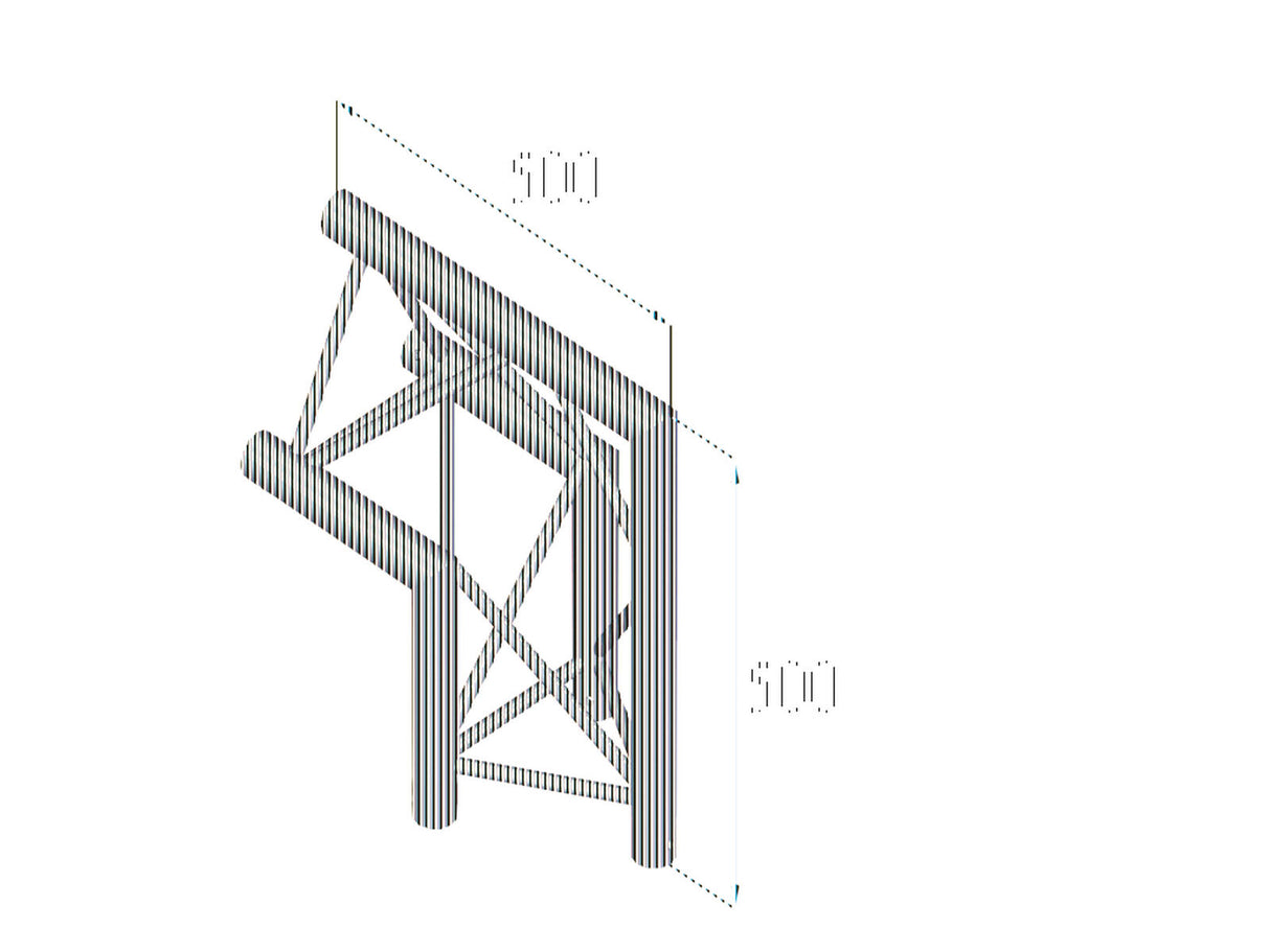 ALUTRUSS TRILOCK E-GL33 C-24 2-way Corner 90° /\