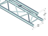 ALUTRUSS TRILOCK 6082-1500 3-way Cross Beam