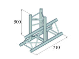 ALUTRUSS TRILOCK 6082AT-35 3-way T-Piece