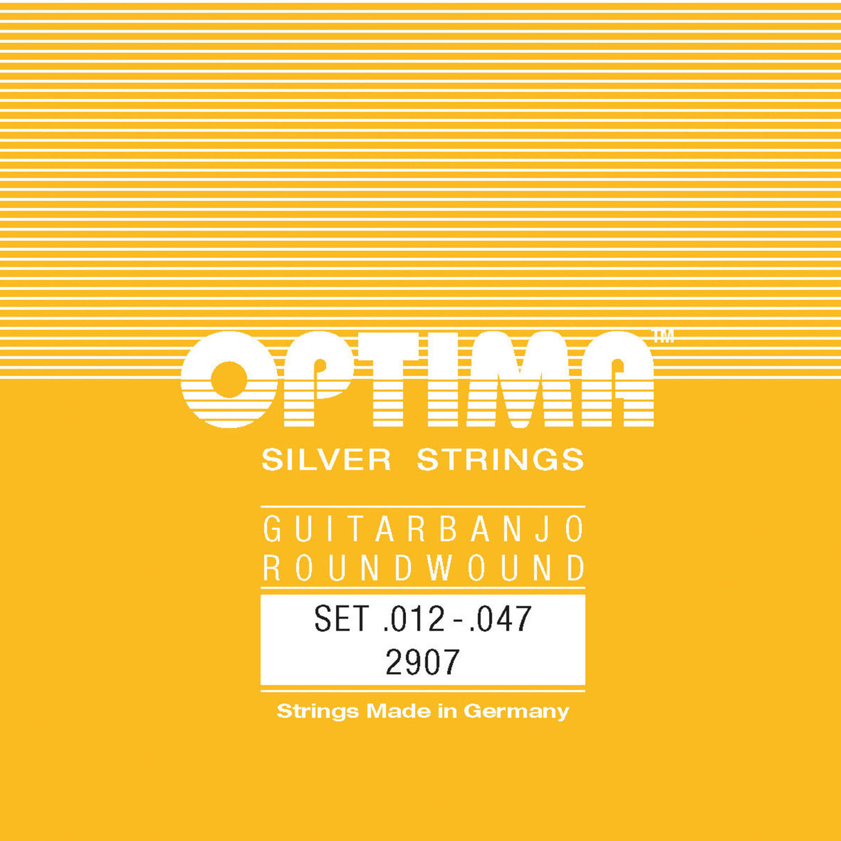 Optima banjo strings for Guitars - Set (2907)