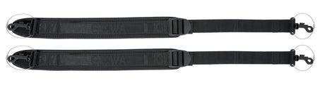 GEWA Backpack strap set for shaped violin/viola case - Backpack straps, 2 pieces (Length 56 - 96 cm)