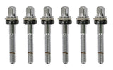 Latin Percussion Tension rods Mini Timbales + Micro Snare + Drum Timbales - LP845-K 845-JD LP846-SN LP848-SN LP812-C LP813-C LP812-BN LP813-BN - Chrome, 6 pieces (LP2540)