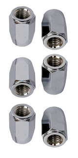 Latin Percussion Tuning lugs & tension rod accessories Tuning Nut Super Nuts - 3/8" Chrome (LP952C)