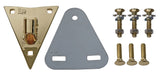 Latin Percussion Side plate Conga Galaxy & Palladium - Chrome (LP973)