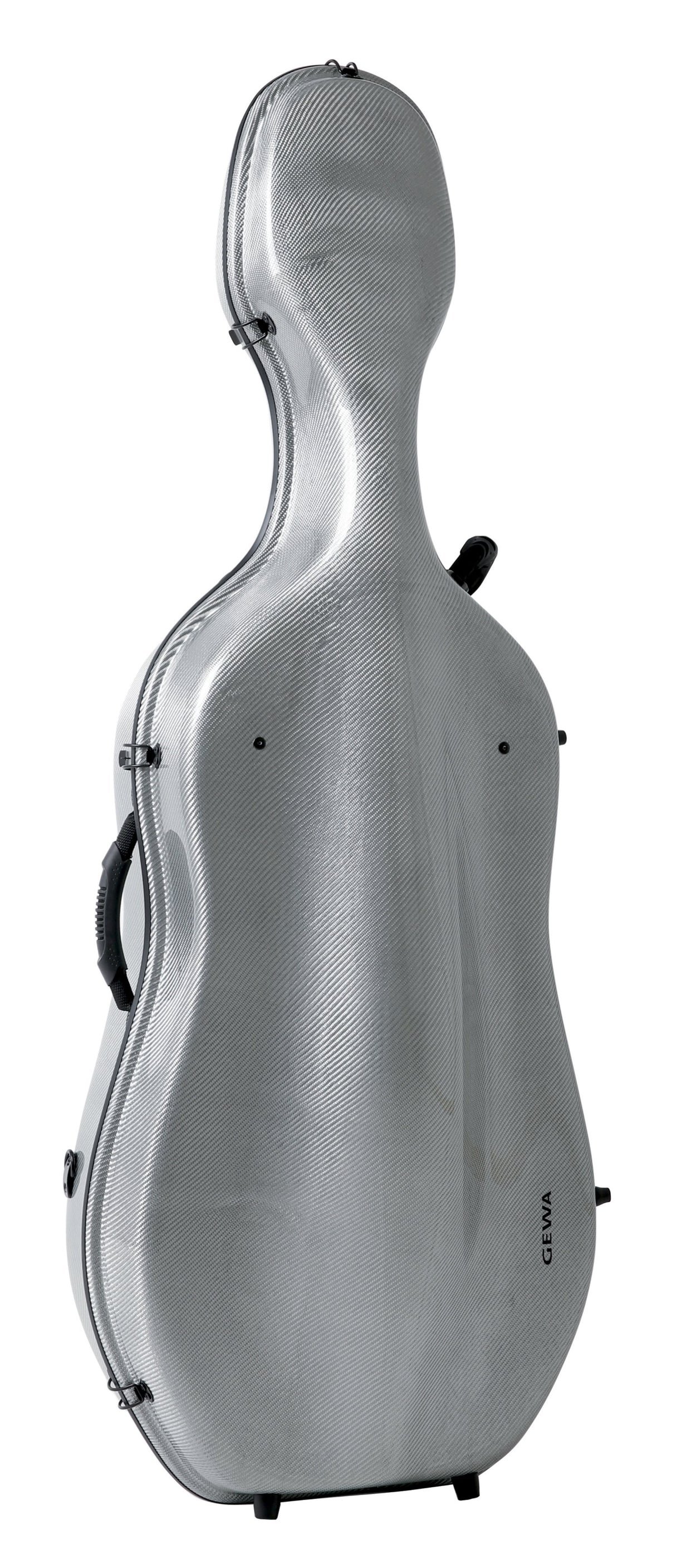 GEWA Cellos case Idea Titanium Carbon 3.3 - Titanium/burgundy