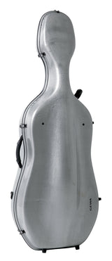 GEWA Cellos case Idea Titanium Carbon 3.3 - Titanium/blue