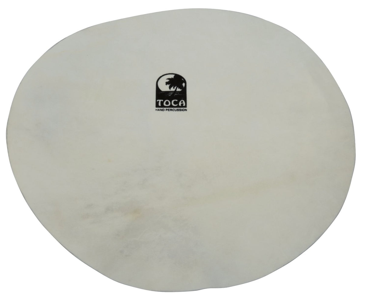 Toca Djembe head flat skin - 18" Natural (to 13") (TP-DJHD13)