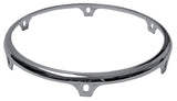 Latin Percussion Hooped Conga Comfort Curve II - Z Series (Extended Collar) - Chrome - 12 1/2" Tumba | 6 hole (LP774A)