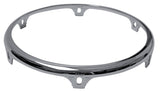 Latin Percussion Hooped Conga Comfort Curve II - Z Series (Extended Collar) - Chrome - 11 3/4" Conga | 6 hole (LP773A)