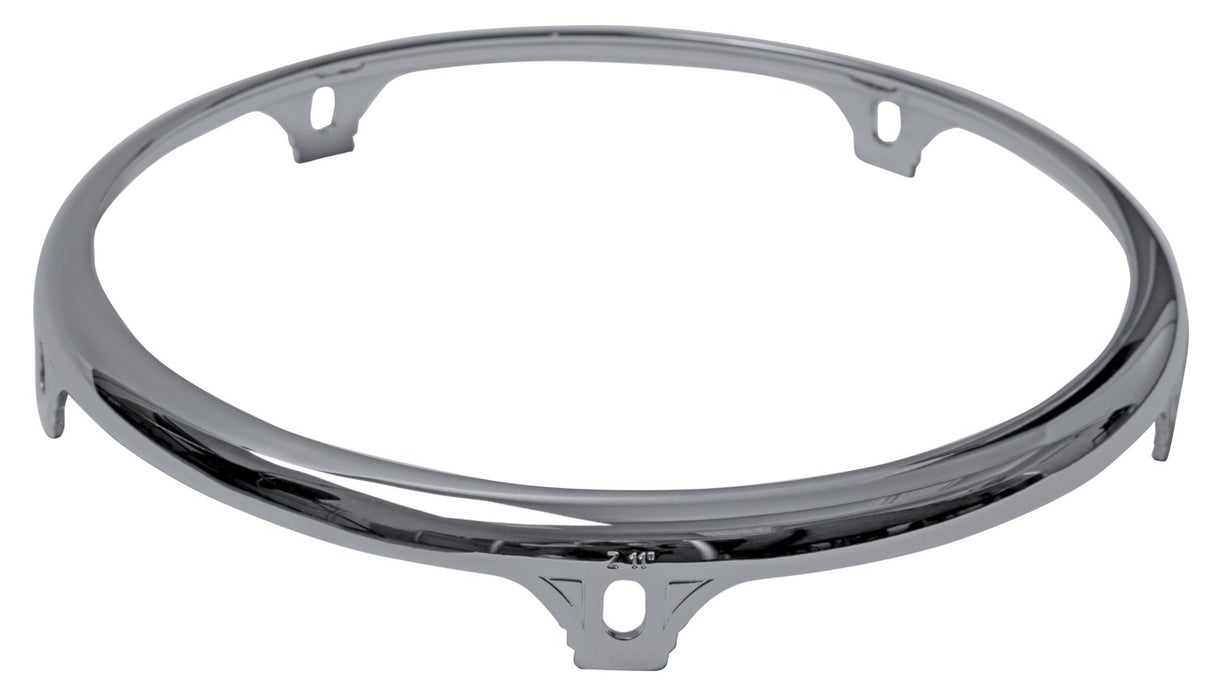 Latin Percussion Hooped Conga Comfort Curve II - Z Series (Extended Collar) - Chrome - 11" Quinto | 5 hole (LP772A)