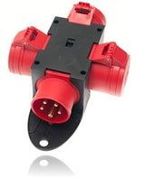 CEE Distributor 16A 1x5P -> 3x5P