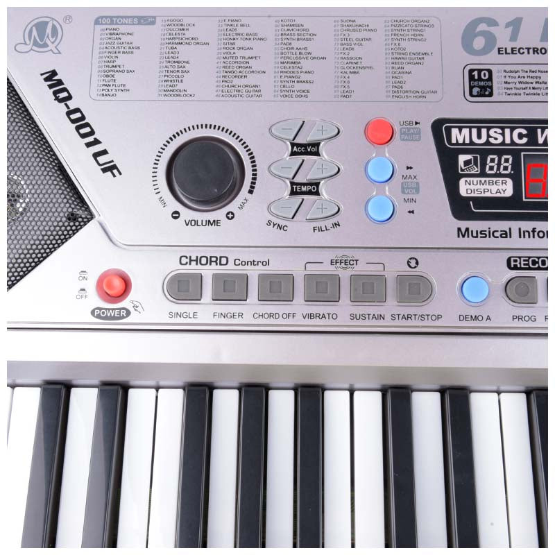 MQ 001 UF PIANO organ keys with microphone for