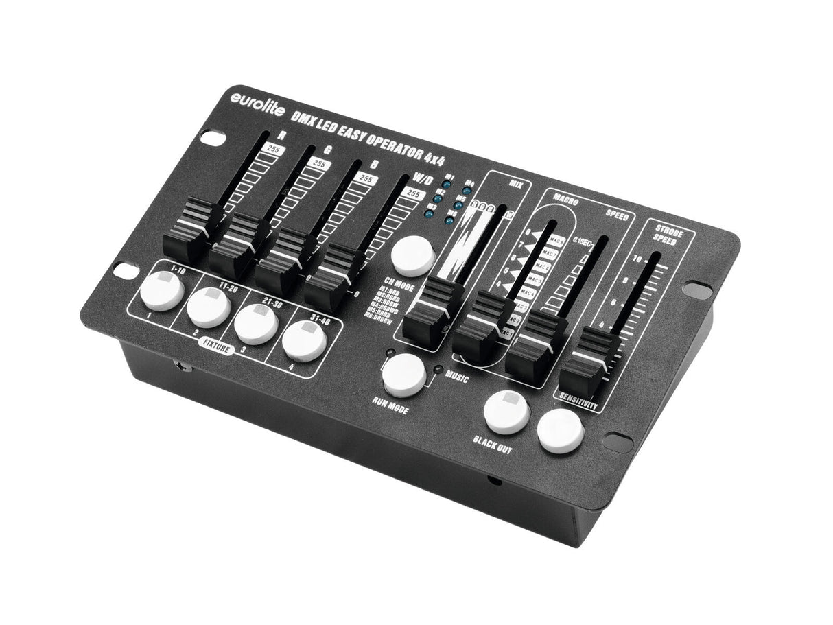 EUROLITE Set 4x LED BAR-6 QCL RGBW + 2x Soft Bag + Controller