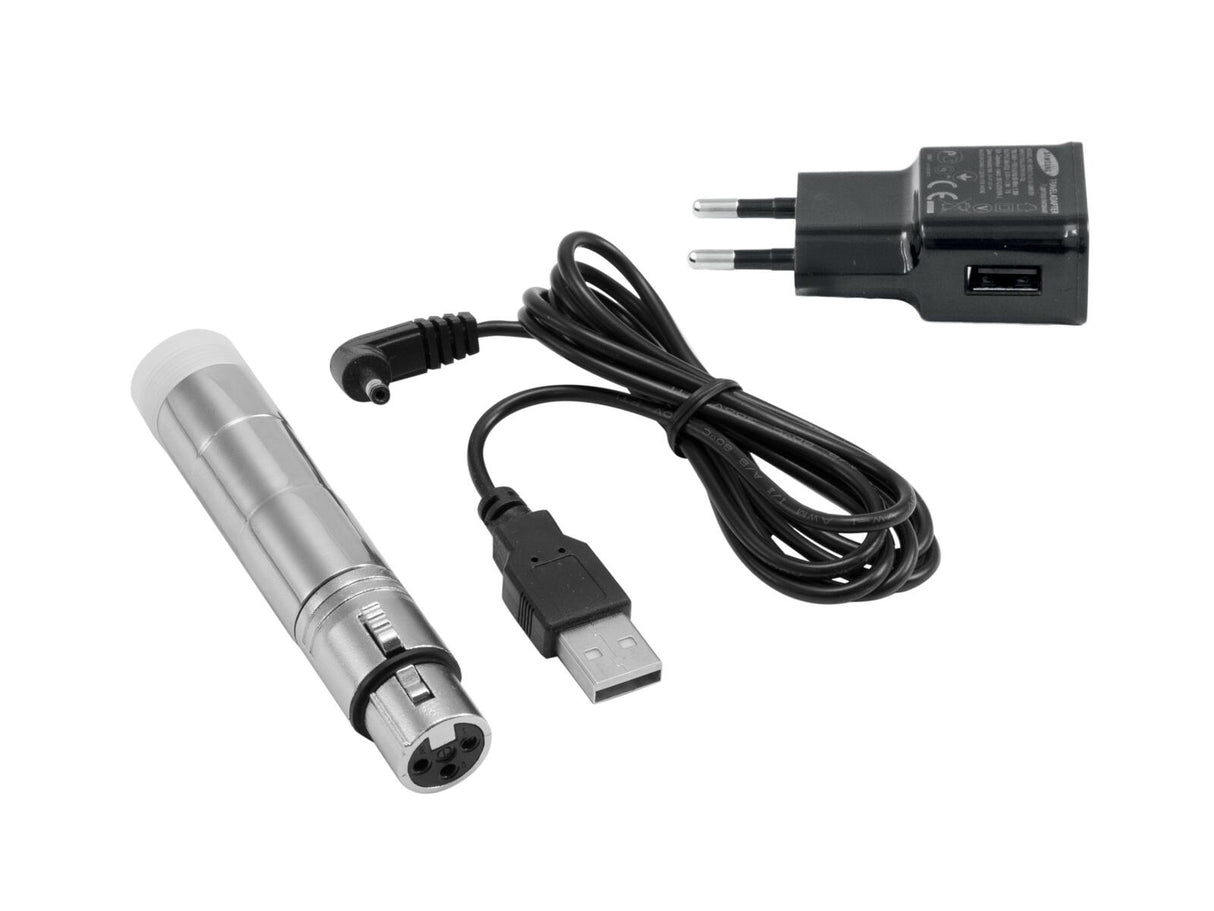 EUROLITE Set QuickDMX 1x Transmitter + 2x AKKU Receiver