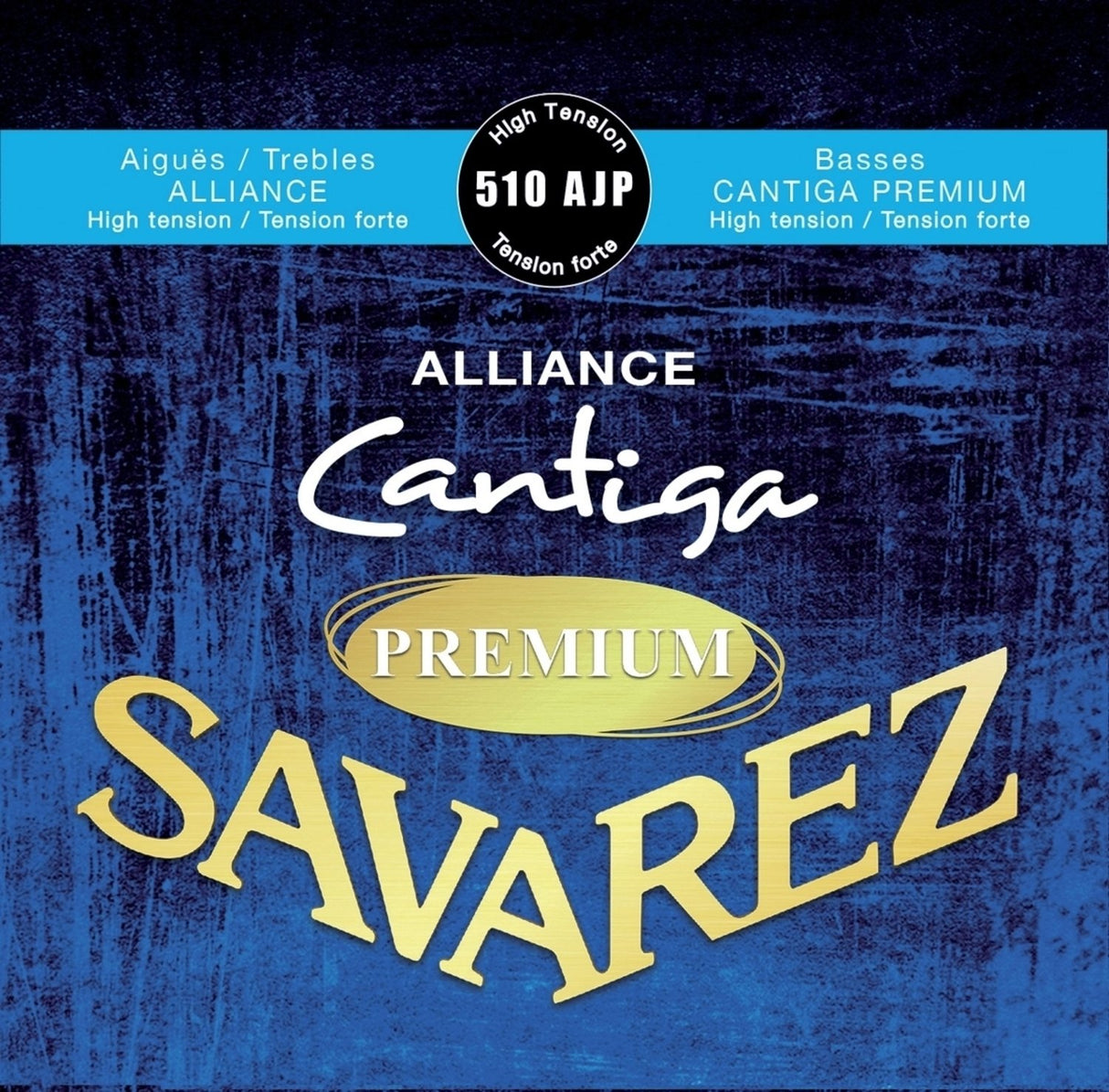 Savarez strings for classical guitar Alliance Cantiga Premium - High-tension set (510AJP)
