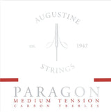Augustine strings for classical guitar Paragon Carbon - set red (medium/medium)
