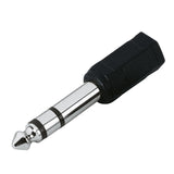 3.5 mm Stereo Jack Female to 6.3 mm Stereo Jack adapter, 4 pak