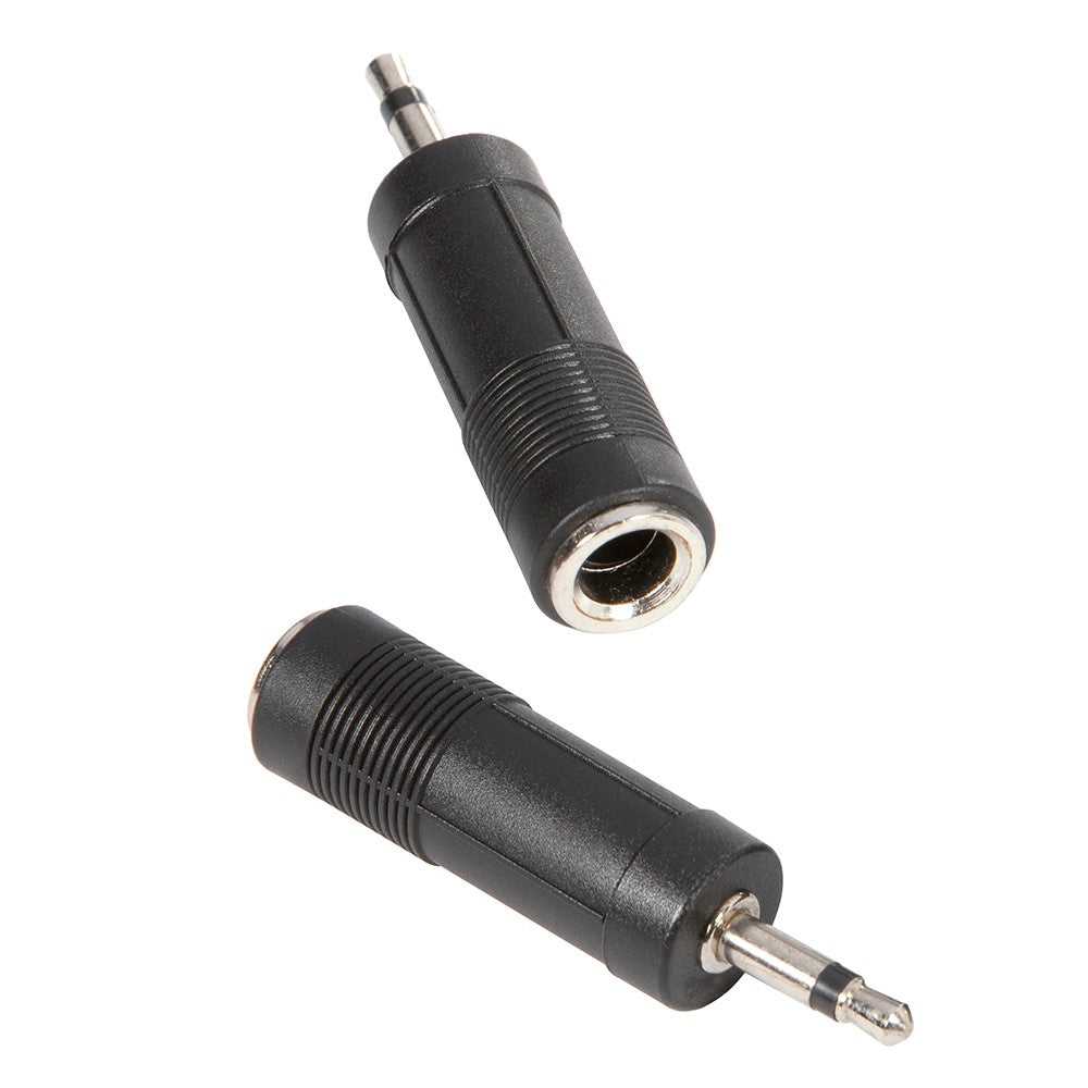 Adapter Audio Connector 6.3 mm Mono Jack Female to 3.5 mm Mono Jack