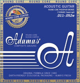 Adamas Strings for Acoustic Guitars Nuova Phosphor Bronze coated round core - Super Light .011-.052 (1749NURC)