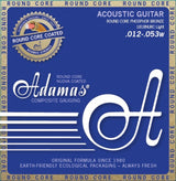Adamas Strings for Acoustic Guitars Nuova Phosphor Bronze coated round core - Light .012-.053 (1818NURC)