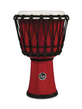 Latin Percussion Djembe World 7-inch Rope Tuned Circle - Red (LP1607RD)