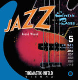 Thomastik-Infeld E-bass strings Jazz Bass series nickel round wound roundcore - 5-string set (JR345)