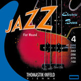 Thomastik-Infeld E-bass strings Jazz Bass flatwound - set, 4-string long (JF344)