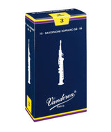 Vandoren Reeds Soprano Saxophone Traditional - 1 1/2