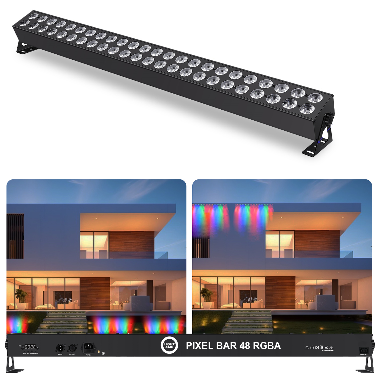 LIGHT4ME PIXEL BAR 48 RGBA LED Bars