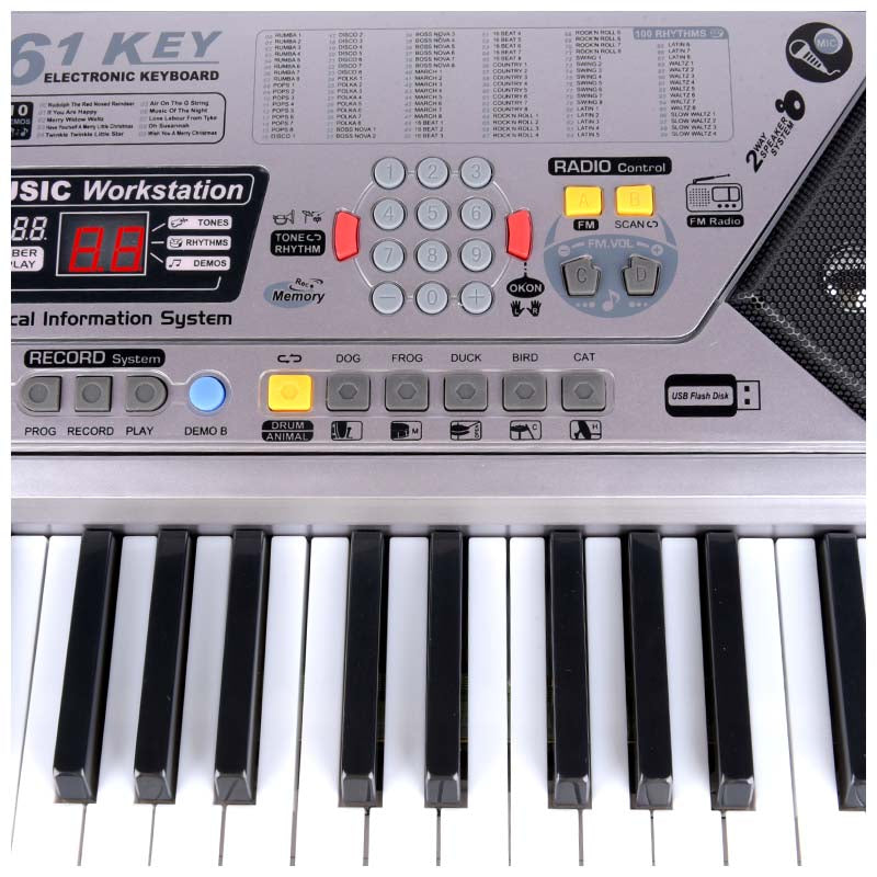 MQ 001 UF PIANO organ keys with microphone for