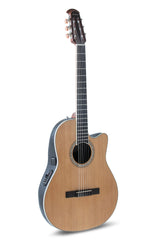 Ovation E-Acoustic classical guitar Celebrity CS Standard Mid Cutaway - Natural (CS24C-4-G)