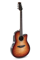 Ovation E-Acoustic Guitars Celebrity Standard Plus Mid Cutaway - Cognac Burst Gloss (CS24X-7C-G)